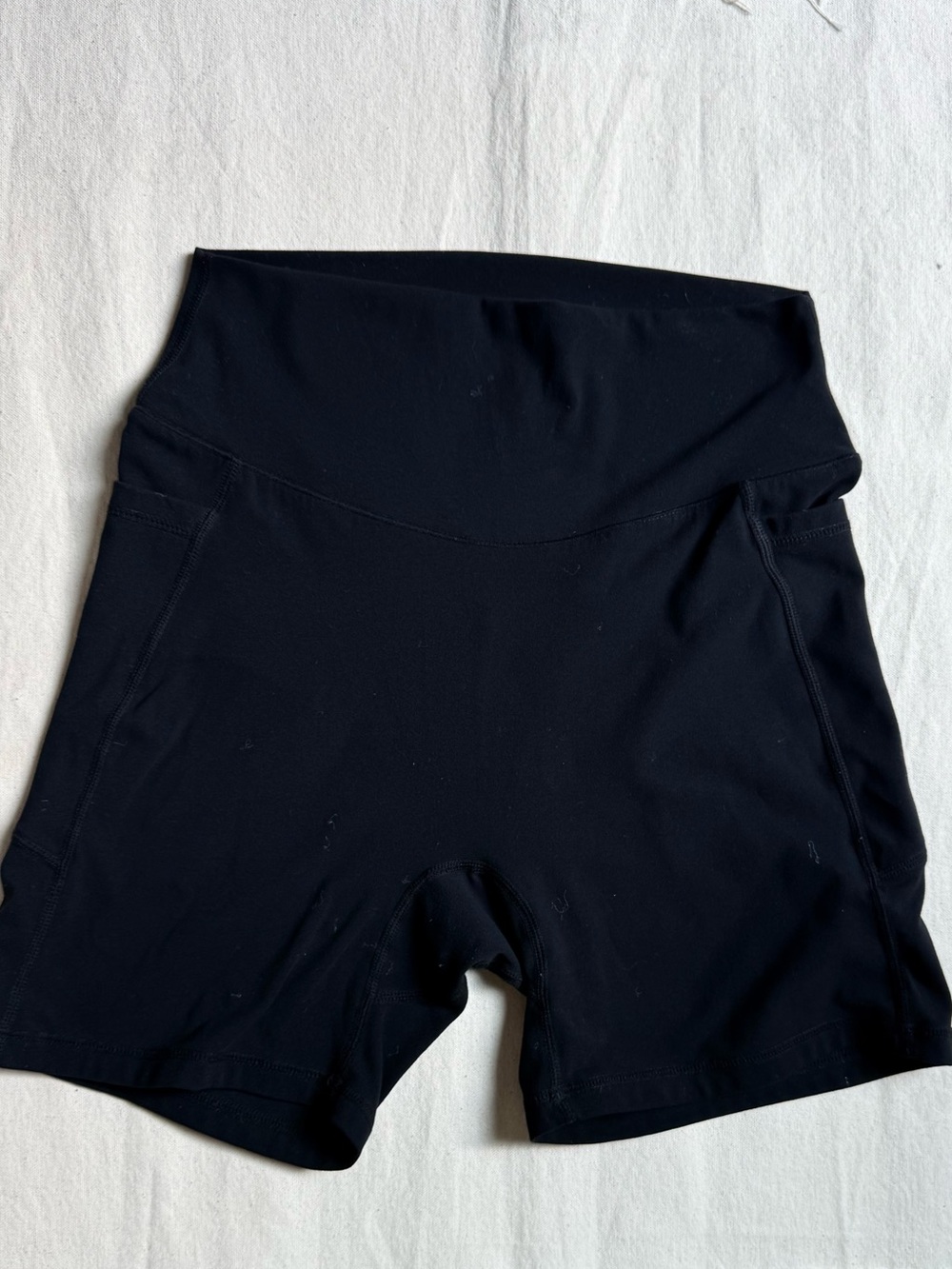 Sunzel No Front Seam High Small Black + with side pockets